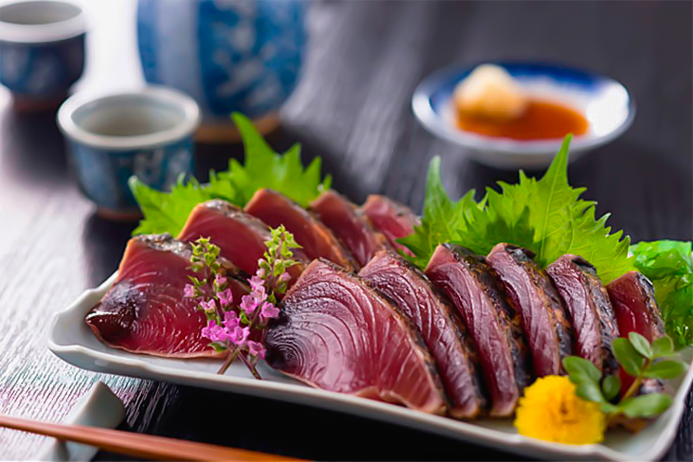 tataki de atún rojo