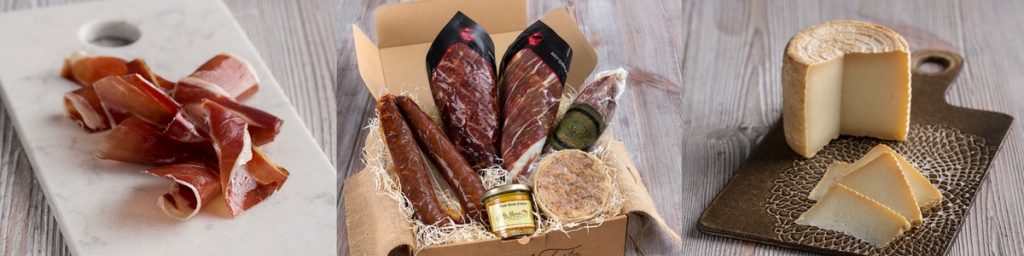 Aperitivos de Navidad, Cestas gourmet