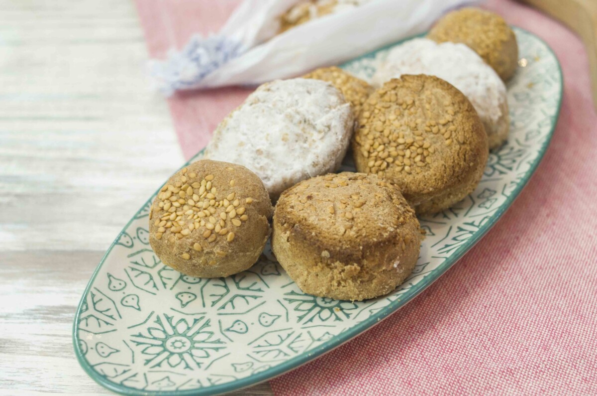 plato con surtido de polvorones