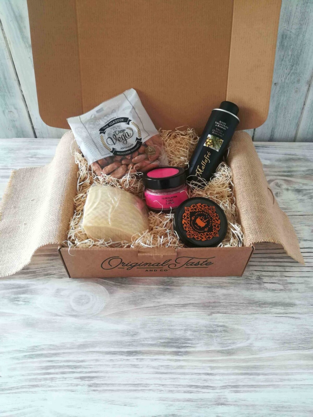 CESTA REGALO GOURMET EMBARAZO