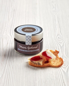 gelee vino tinto a la naranja