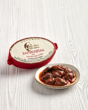 zamburiñas en salsa gallega