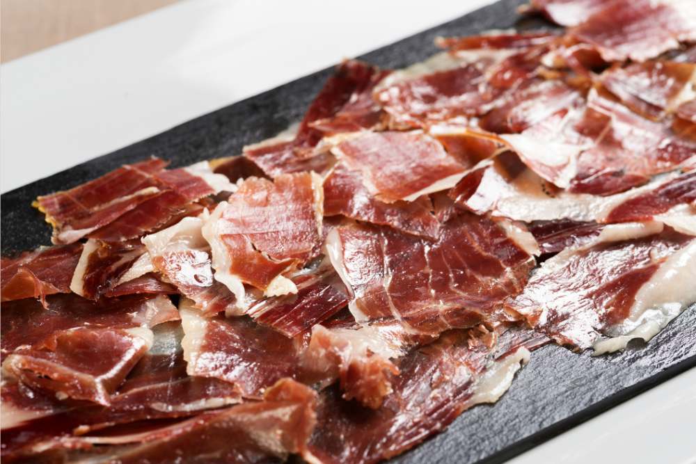 como cortar jamón ibérico